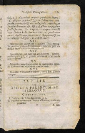 121-131, Cap. III.; Cap. IV.