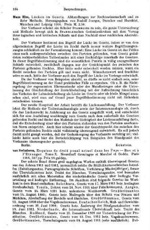 164-165, van Swinderen. Esquisse de droit penal actuel dans les Pays-Bas et à l'Etranger. 1916
