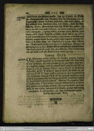Thesis XLVI