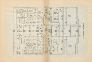Plan des kaiserlichen Palastes in Peking