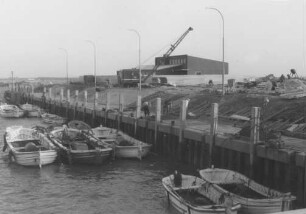 Kajebefestigung am Binnenhafen Helgoland/Nordsee