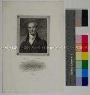 Porträt des britischen Politikers Charles Grey, 2nd Earl Grey - Blatt Nr. 232 aus Meyers Conversationslexikon