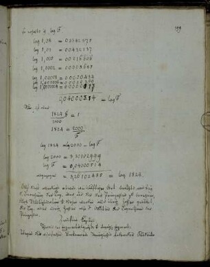Zwölftes Kapitel. Theorie der Exponentialgröße [...] unmögl. Exponent.