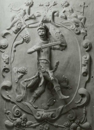 Ritter mit Allegorie der Frömmigkeit und des Glaubens