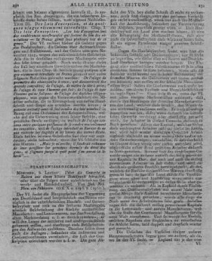Pelkhoven, J. N.: Ueber die Gewerbe in Baiern, aus einem höhern Standpunkte betrachtet, oder über die Folgen einer unbeschränkten Gewerbe- und Handelsfreyheit. München: Lentner 1818