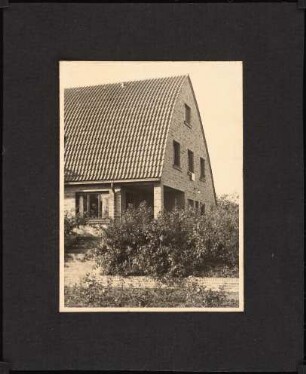 Wohnhaus Fritz Steinert, Krefeld: Verandazugang