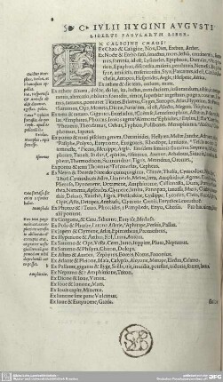 Clarissimi Viri C. Iulii Hygini Augusti Liberti Poeticon Astronomicon, Libri Quatuor