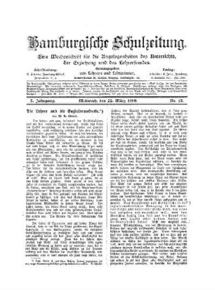Die Lehrer und die Sozialdemokratie
