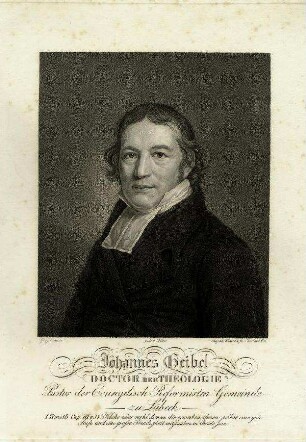 Bildnis von Johannes Geibel (1776-1853)