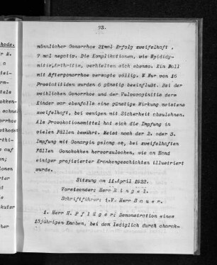 Sitzung am 11. April 1922.