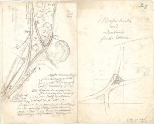Thiersch, August ; Schönau (Bayern); Kriegerdenkmal - Lageplan
