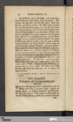 XIII. Hauptstück. Bellarmins erstes Hauptargument wird widerlegt.
