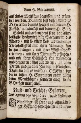 Buß- und Beicht-Gebetter.