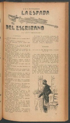 La espada del escribano - (Conclusión) : PBT novelesco