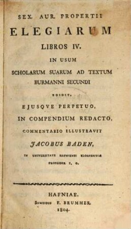 Elegiarum libri quatuor