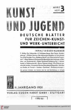 Heft 3 (März 1931)