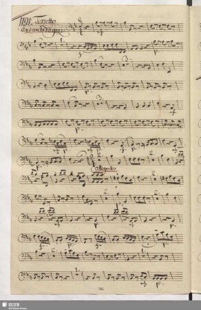 1191. Terzetto: Deh Giannetto mio / Anfossi, P.