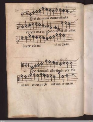 Ivo de Vento : Ad dominum cum tribularer