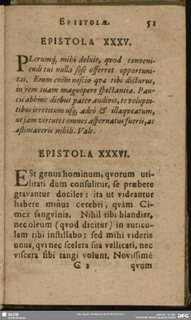 Epistola XXXVI.