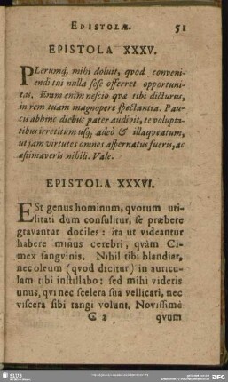 Epistola XXXVI.