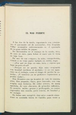 El más fuerte