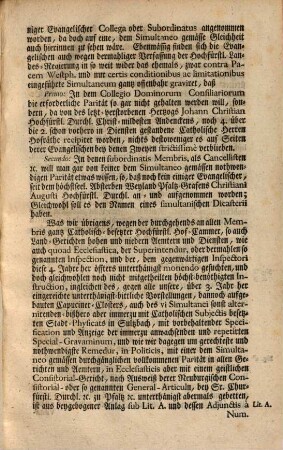 Schreiben an ein ... Corpus Evangelicorum, von der Augspurger Confession ... Landsassen, ... Religions-Beschwerden halber