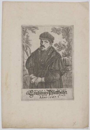 Bildnis des Erasmus Gutthäter