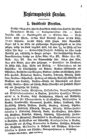 Regierungs-Bezirk Breslau
