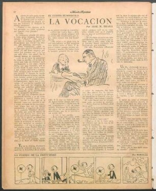 La vocación : El cuento humorístico