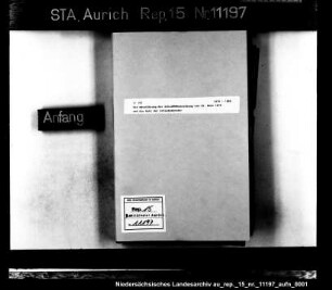 Die Amtsführung der Schiedsmannsordnung vom 29. März 1879 und die Wahl der Schiedsmänner
