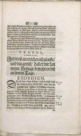Textus, 2. Timoth. I. [...].12.