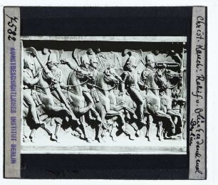 Berlin, Rauch, Blücherdenkmal : Sockelrelief