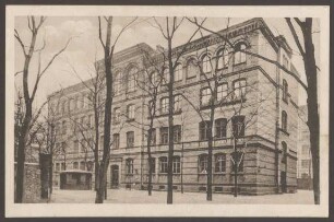 Ansichtskarte Berliner Volksschule, Tempelhofer Ufer