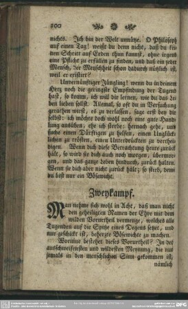 Zweykampf