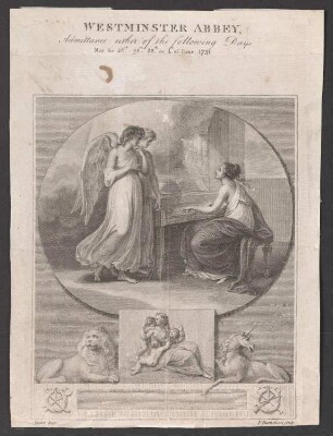 Eintrittskarte vom Händelfest 1791 in London
