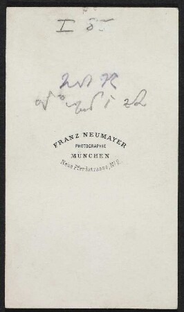 Porträt Georg Gerber : Foto-/Bildersammlung Stenografische Sammlung. Porträt Georg Gerber. Photographie. Carte de visite (um 1870; F. Neumayer). Dresden: SLUB P a 0226