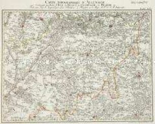 Grand Atlas . Bl. 46 (Frankreich. Champagne, Picárdie): Contenante une Partie d'Isle de France, de Champagne, de Picardie etc.