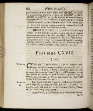Psalmus CXVIII.