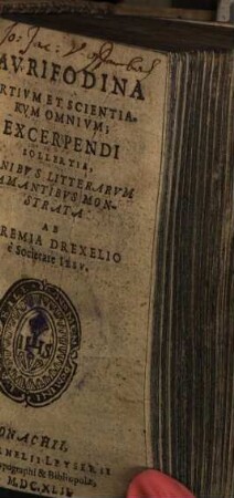 Avrifodina Artivm Et Scientiarvm Omnivm; Excerpendi Sollertia
