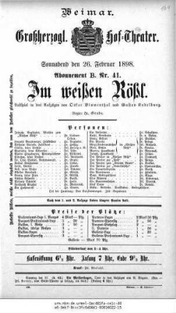 Im weißen Rößl
