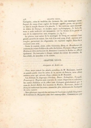 Chapitre XXXVI. Antiquités de Kediri etc.