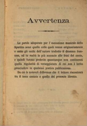 Il profeta : opera in cinque atti ; da rappresentarsi nel Regio Teatro alla Scala il carnevale 1863