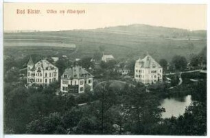 Bad Elster. Villen am Albertpark