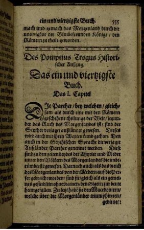 Das ein und viertzigste Buch.