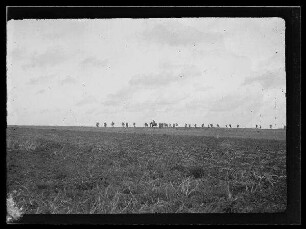 Eine Kompanie-Übung der 10. Kompanie bei Éterpigny (Dep. Somme, Frankreich)