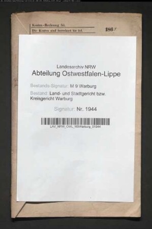 Erblasser: Thiele, Jost Heinrich; Erblasser: Thiele, Anna Christine, geb. Peppe: