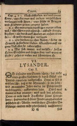 VI. Lysander