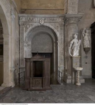 Eingangsbogen der ehemaligen Cappella di Santa Margherita dei de Chirco
