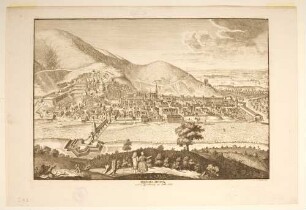 Heidelberg vor der Zerstörung im Jahr 1645