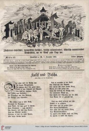 No. 42 u. 43 (2. December 1862)